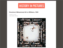 Tablet Screenshot of history-in-pictures.com